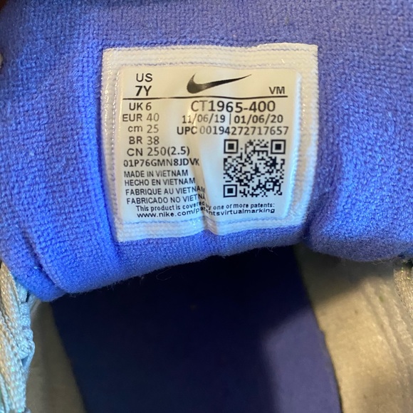 Blue Nike Air Max 97s - Picture 5 of 5